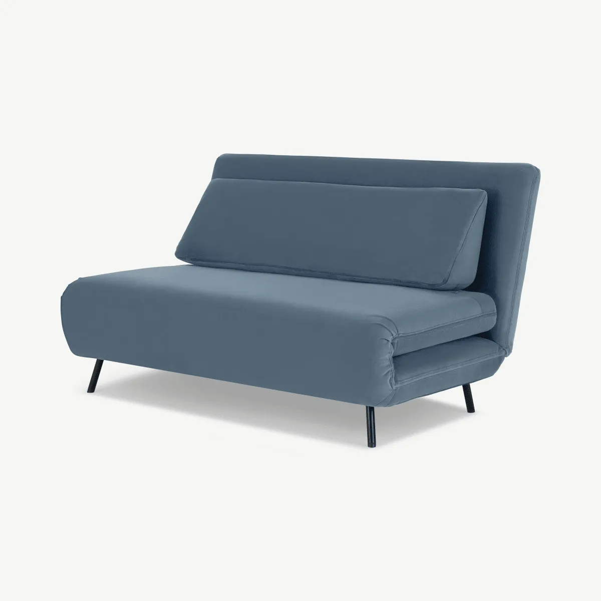 Kahlo Large Sofa Bed, Arctic Blue Velvet