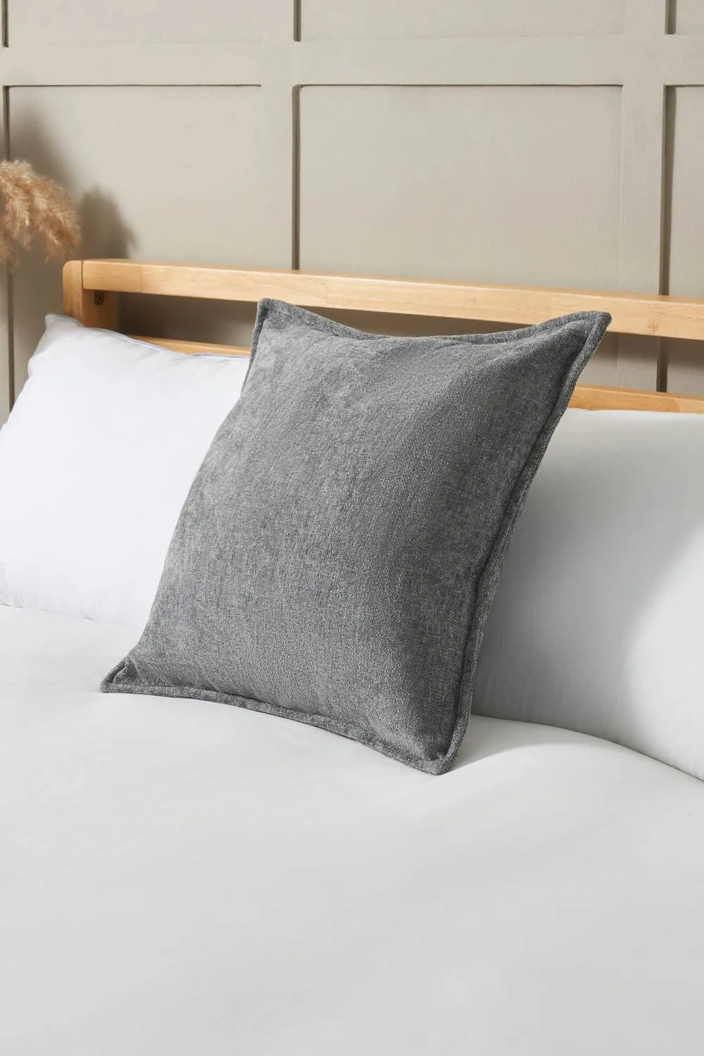 BHS Oxford Cushion in Grey