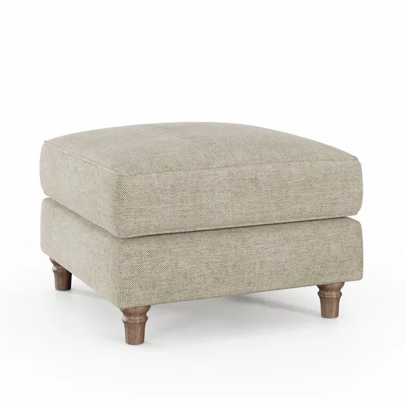Flori Basket Weave Footstool 6