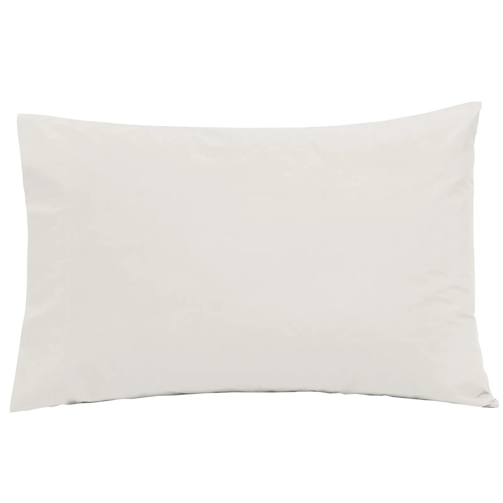 Smart Living Polycotton Bed Linen Luxury Fitted Bedsheet or Pillowcase Non Iron in White 2