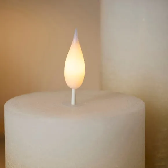 Set of 3 Ombre LED Pillar Candles 2