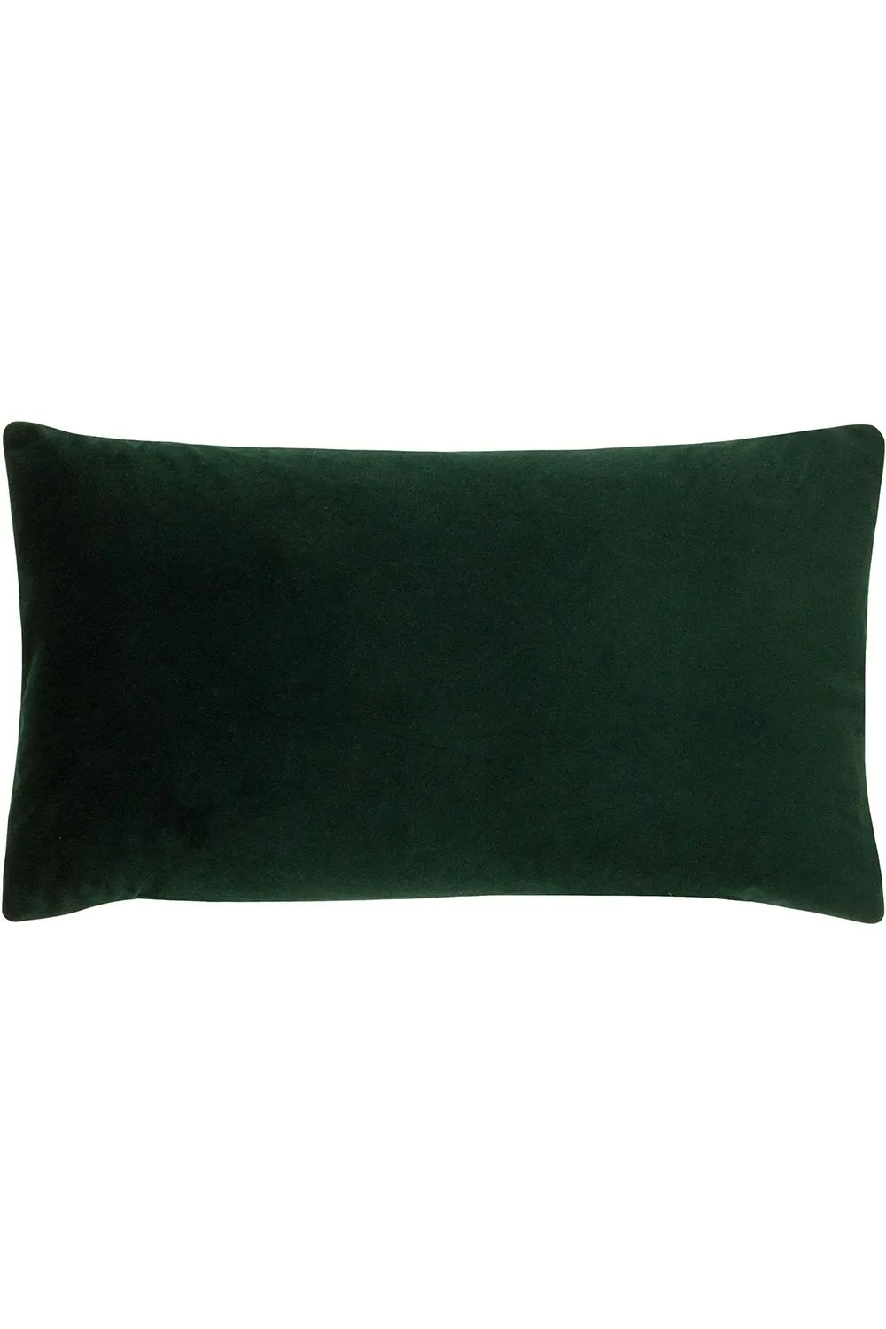 Paoletti Sunningdale Soft Velvet Cushion in Dark Green