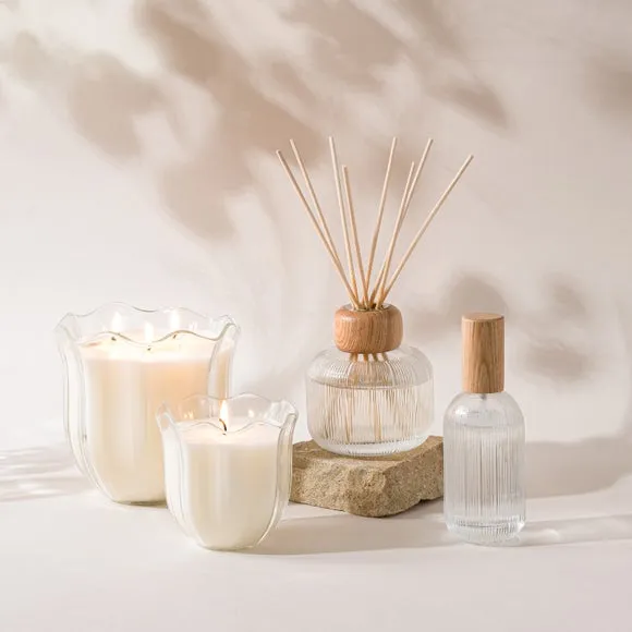 English Garden Peony & White Musk Candle 6