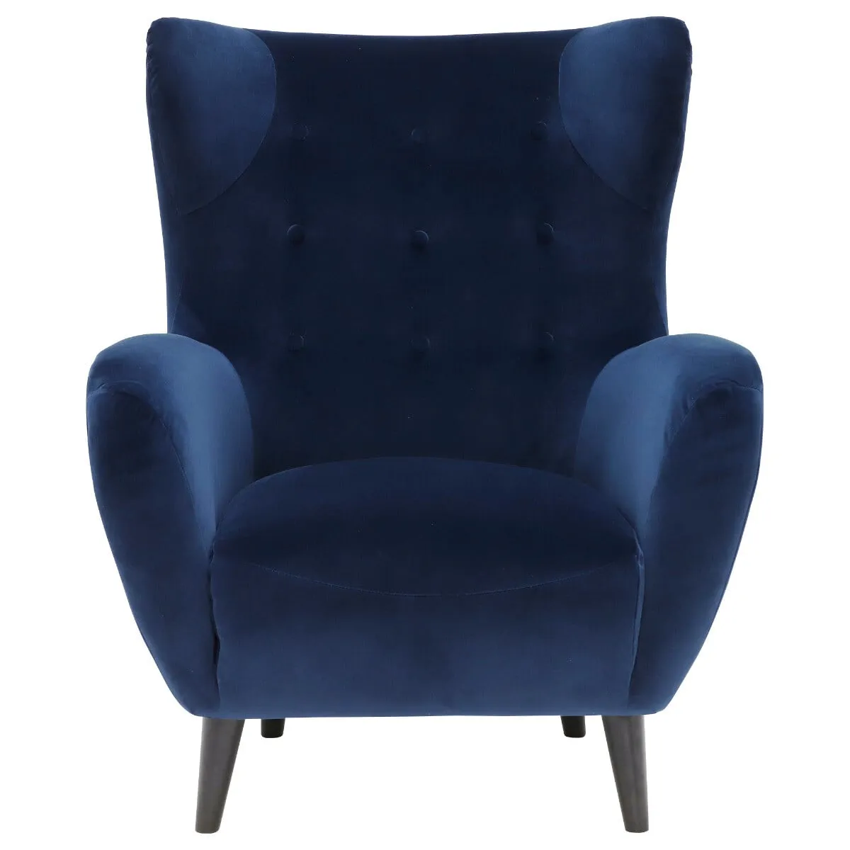 Lucian Accent Chair, Blue Fabric | Barker & Stonehouse 3