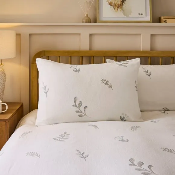 Winter Wisp 100% Brushed Cotton Duvet Cover & Pillowcase Set 6