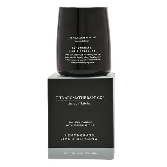 The Aromatherapy Co Therapy Kitchen Lemongrass Lime & Bergamot Candle 2