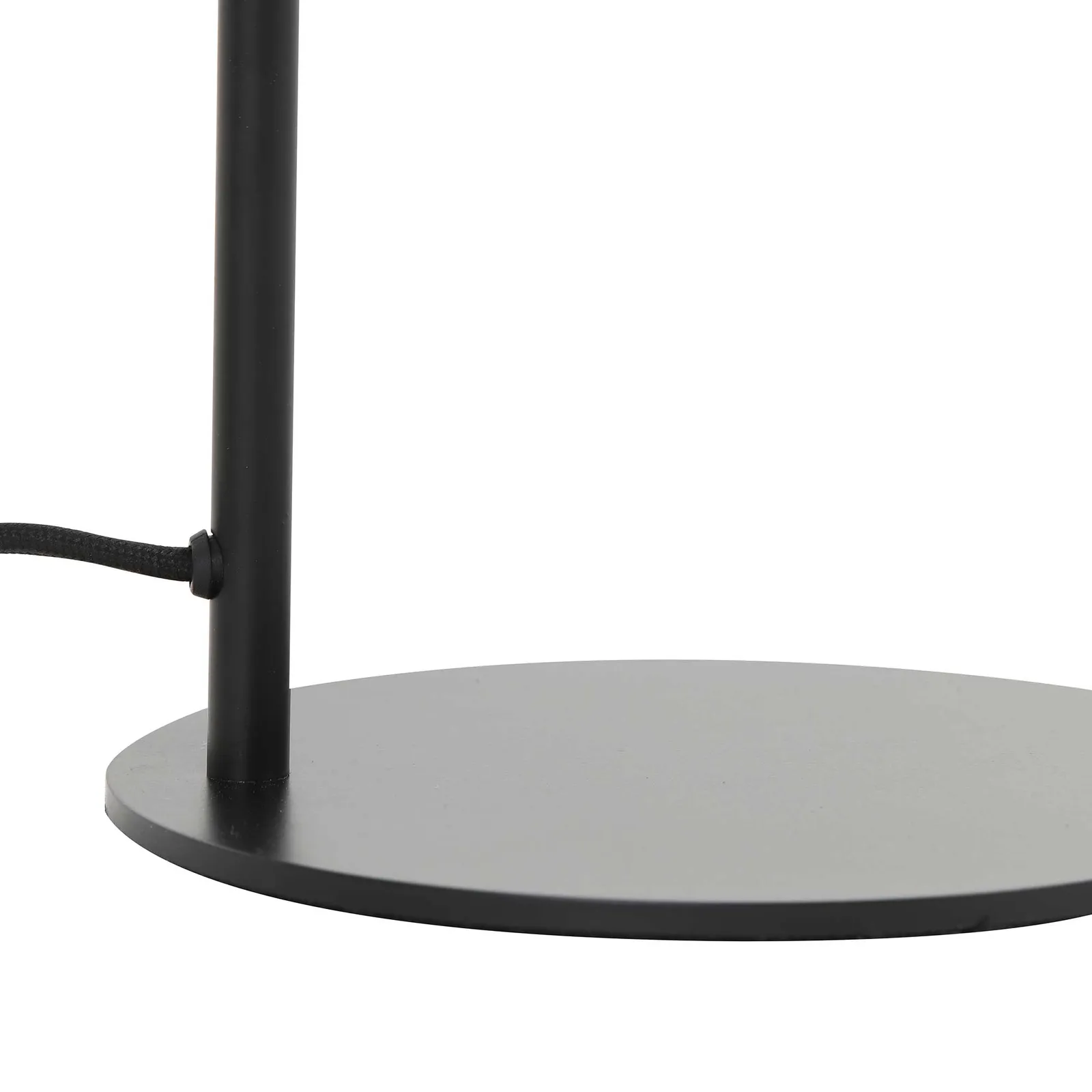 Black Smoked Glass Table Lamp Metal | Barker & Stonehouse 4
