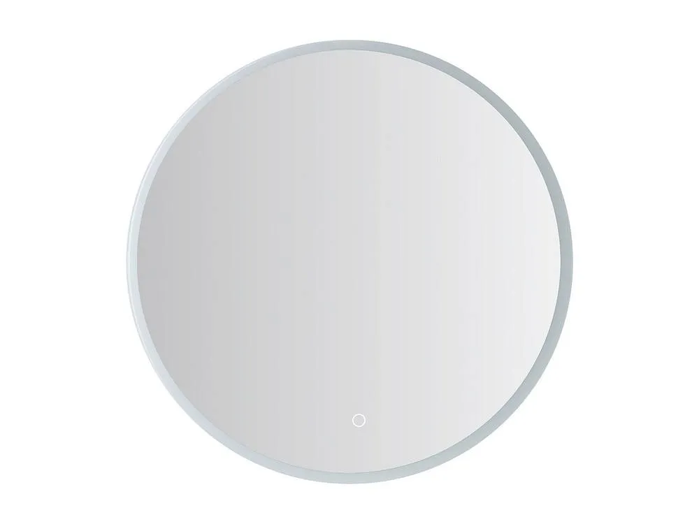 Vente-unique Round Illuminated Anti-Mist Bathroom Mirror With Leds - D80 Cm in Clear 4