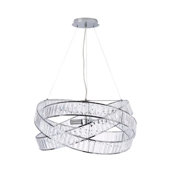 Lilia 3 Light Jewel Semi Flush Ceiling Light 5