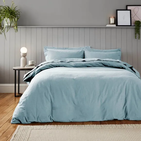 Soft & Cosy Luxury 100% Brushed Cotton Standard Pillowcase Pair 2