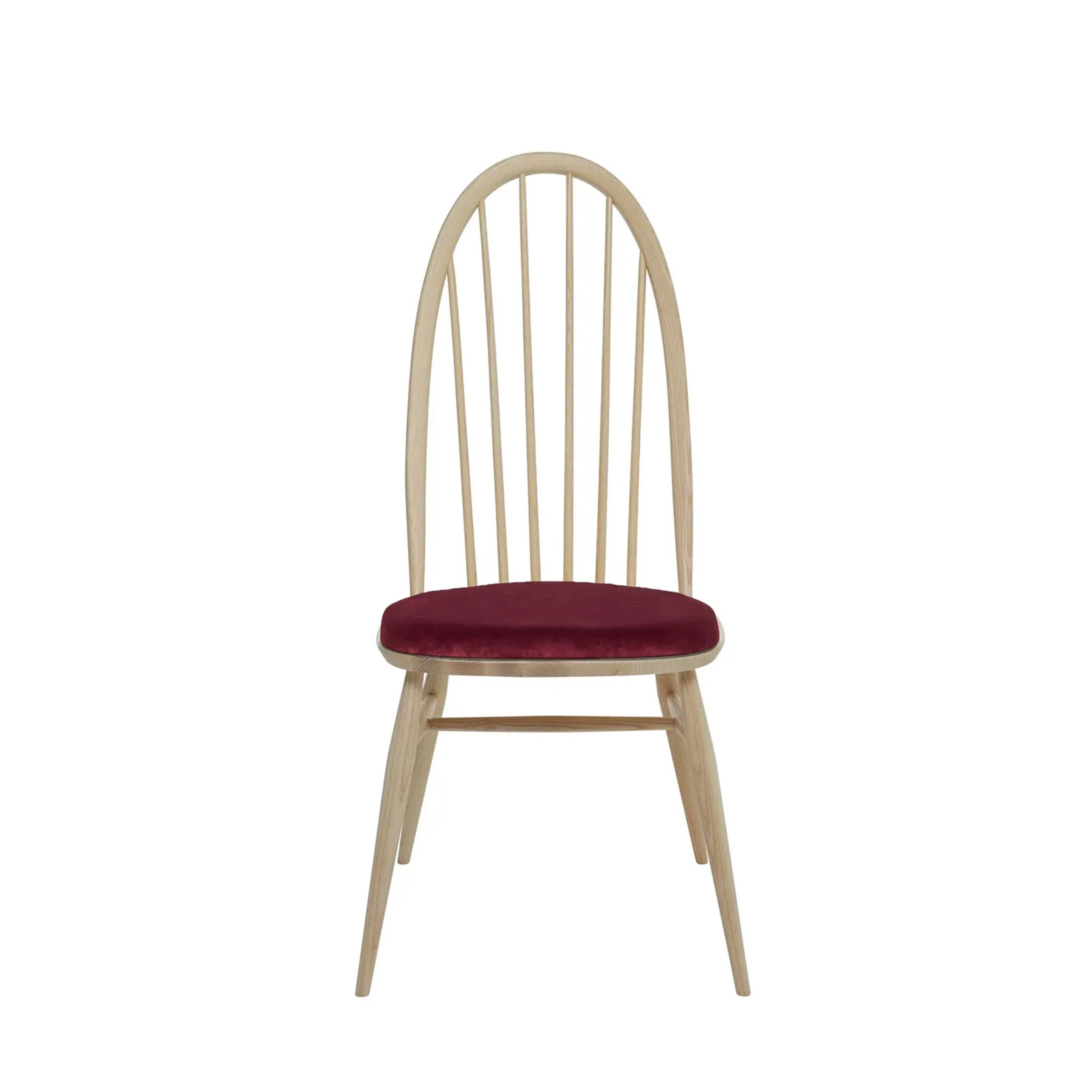 Ercol Quaker Upholstered Dining Chair, Wood | Barker & Stonehouse 3