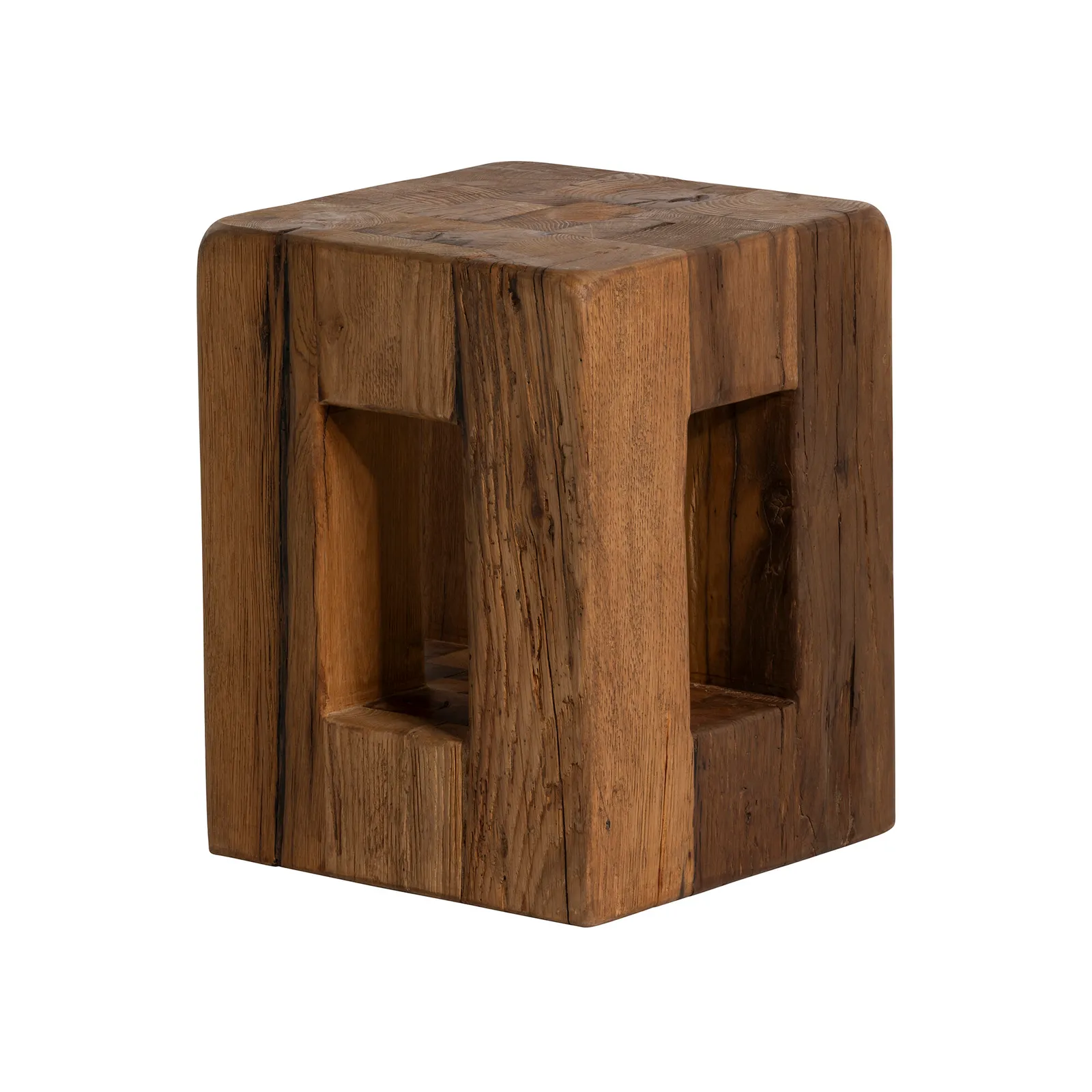 Strath Stool 35X35X45Cm, Brown Oak | Barker & Stonehouse 5