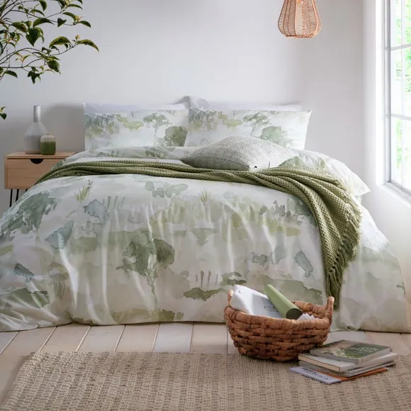 Edale 100% Cotton Duvet Cover & Pillowcase Set 1