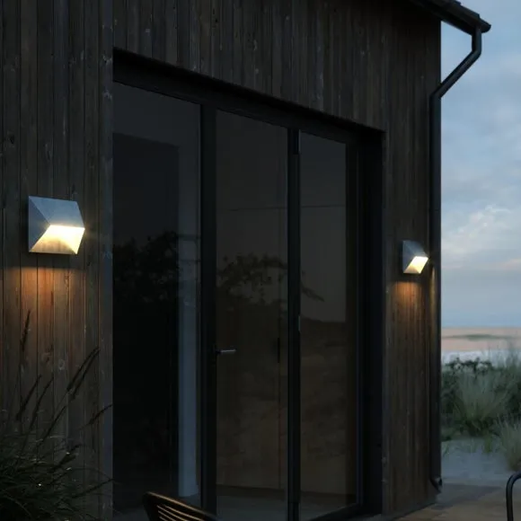 Nordlux Pontio Galvanized Outdoor Wall Light