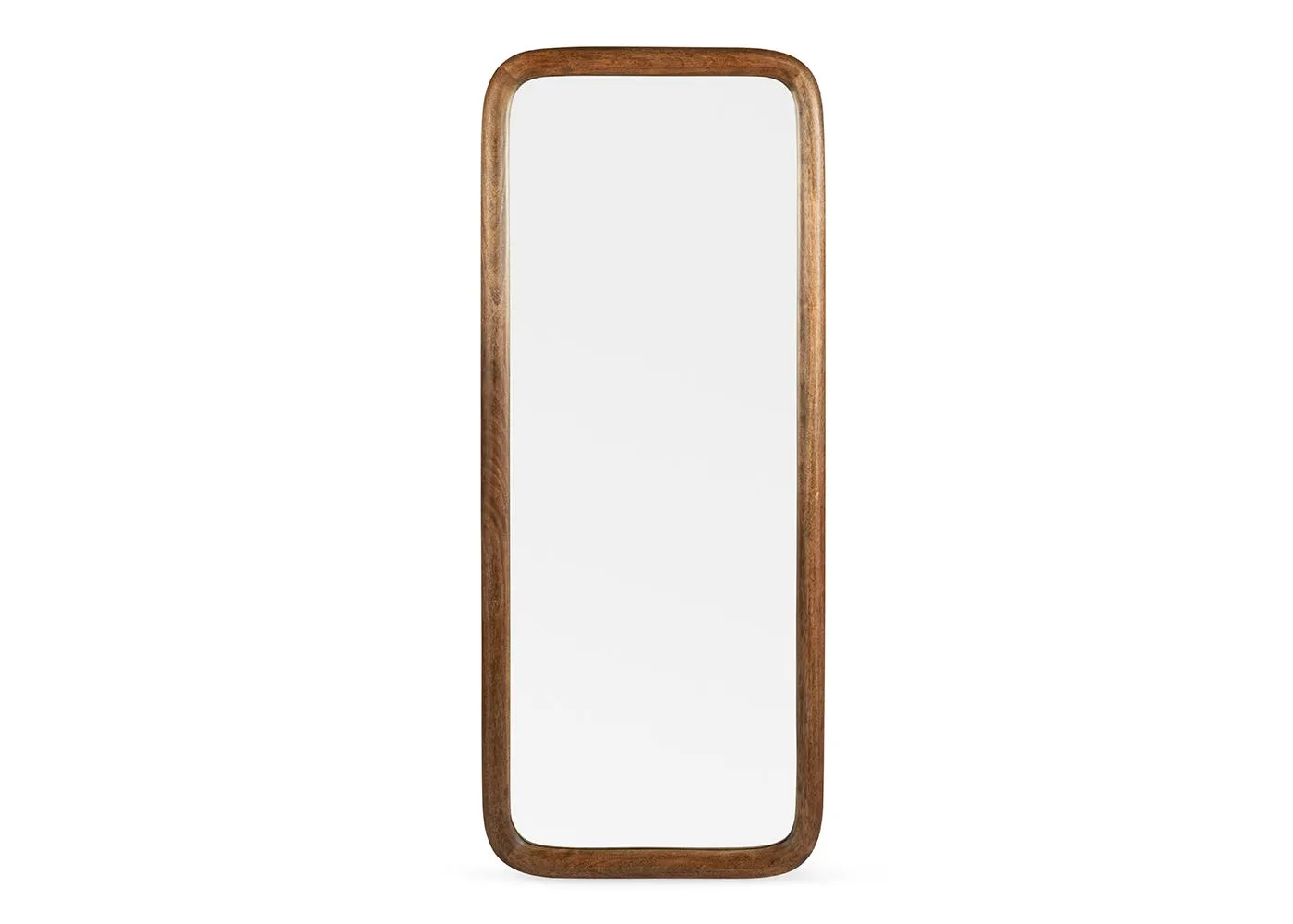 Heal's Genoa Full Length Wooden Floor Mirror Walnut Finish 170 x 70cm