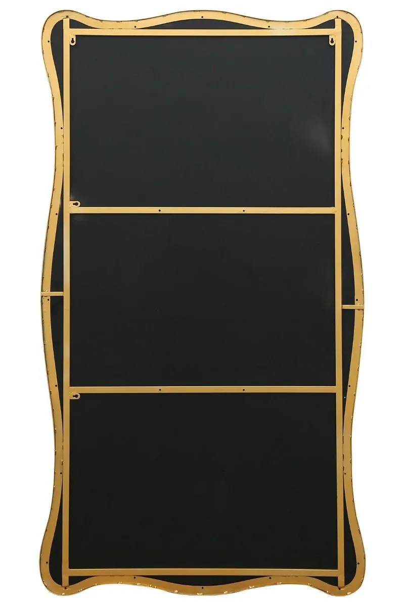 MirrorOutlet New Gold Metal Rectangular Wall Mirror 71" X 39" (180CM X 100CM) 4