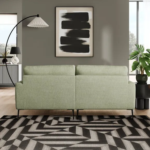 Lawson Chunky Tonal Weave Corner Chaise Sofa 3