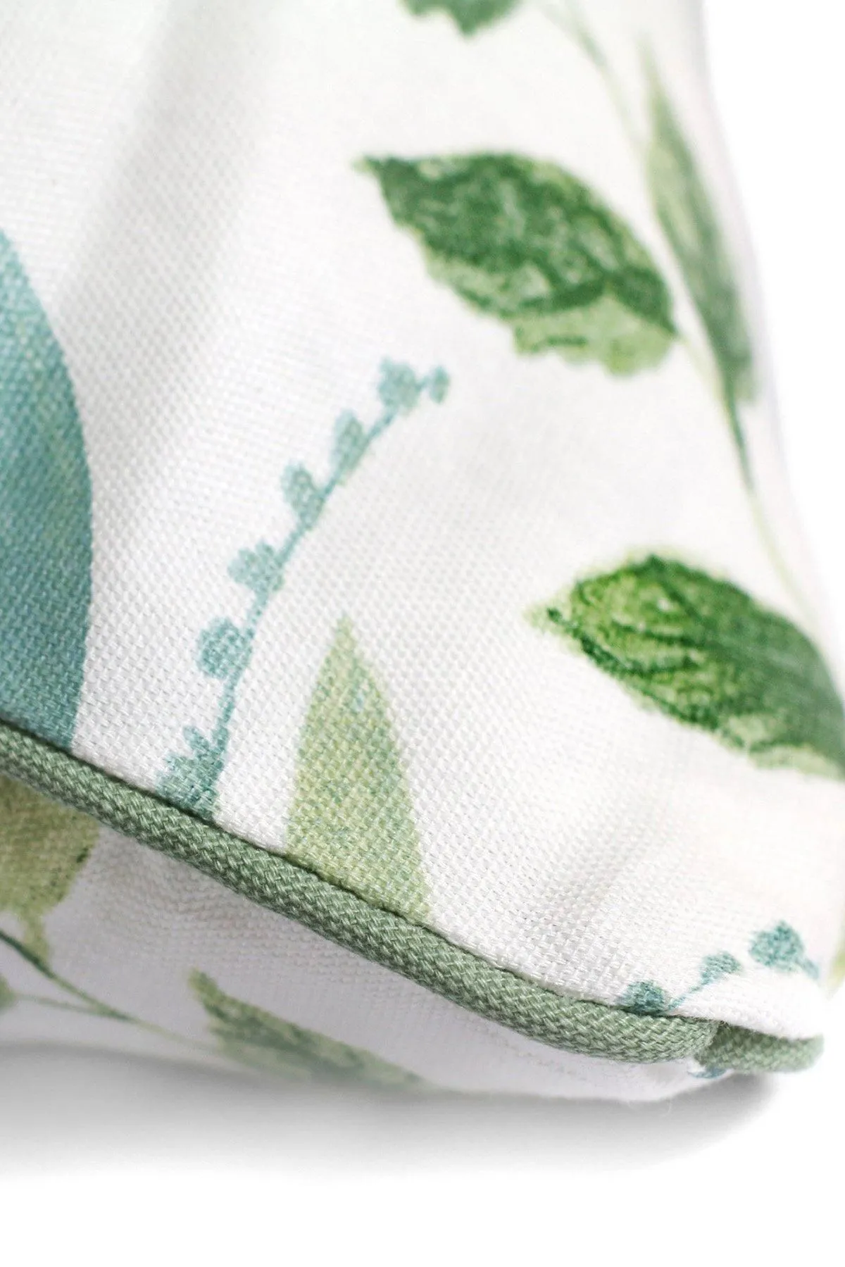 Fusion 'Fernworthy' Spring Breeze Botanical Print Filled Cushion 100% Cotton in Green 3