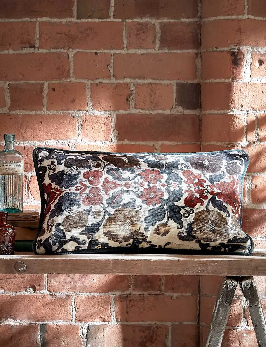Historic Royal Palaces Pure Cotton Modena Cushion Multi