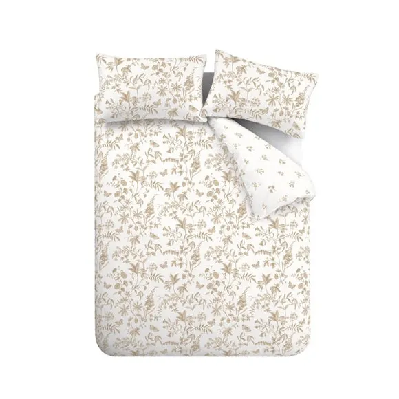 Bianca Thea Floral 200 Thread Count 100% Cotton Duvet Cover & Pillowcase Set 5