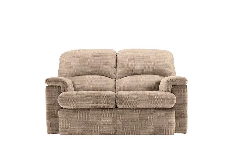 Chloe 2 Seater Fabric Sofa - No Recliner - Faro Sand