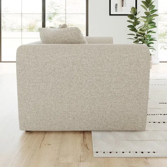 Blake Basket Weave Texture 3 Seater Sofa 2