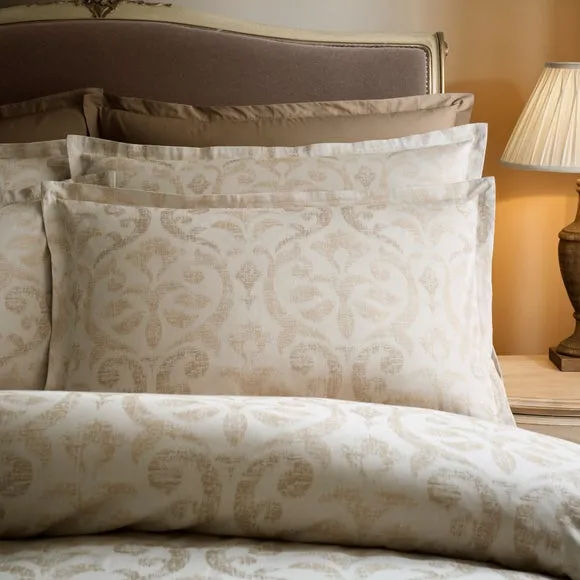 Dorma Rhaine 100% Cotton Jacquard Oxford Pillowcase Pair