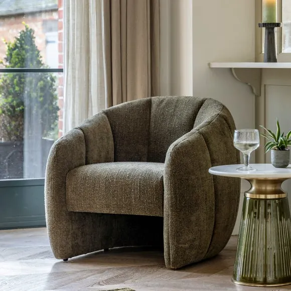 Brea Fabric Tub Chair 2