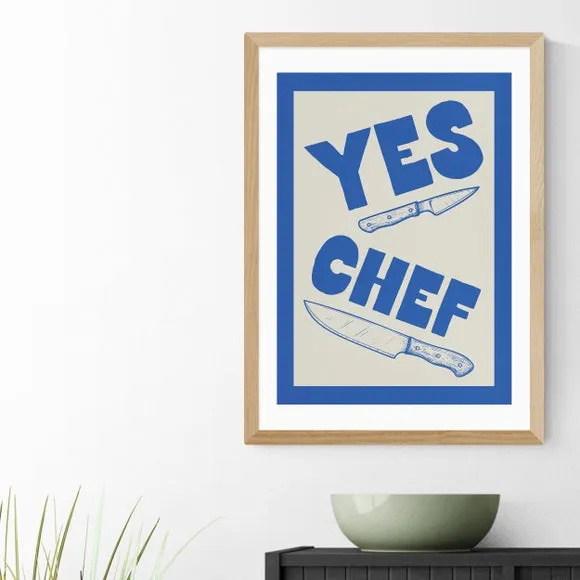 East End Prints Yes Chef by Don't Grow Up Print 1