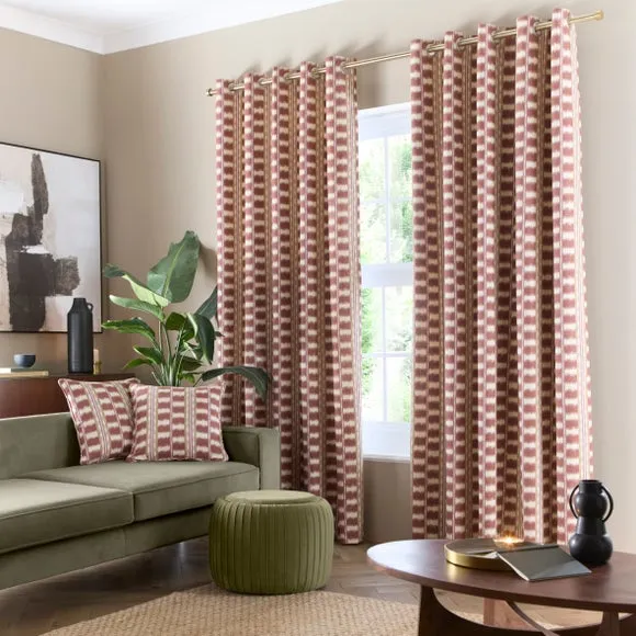 Avis Stripe Square Cushion 2