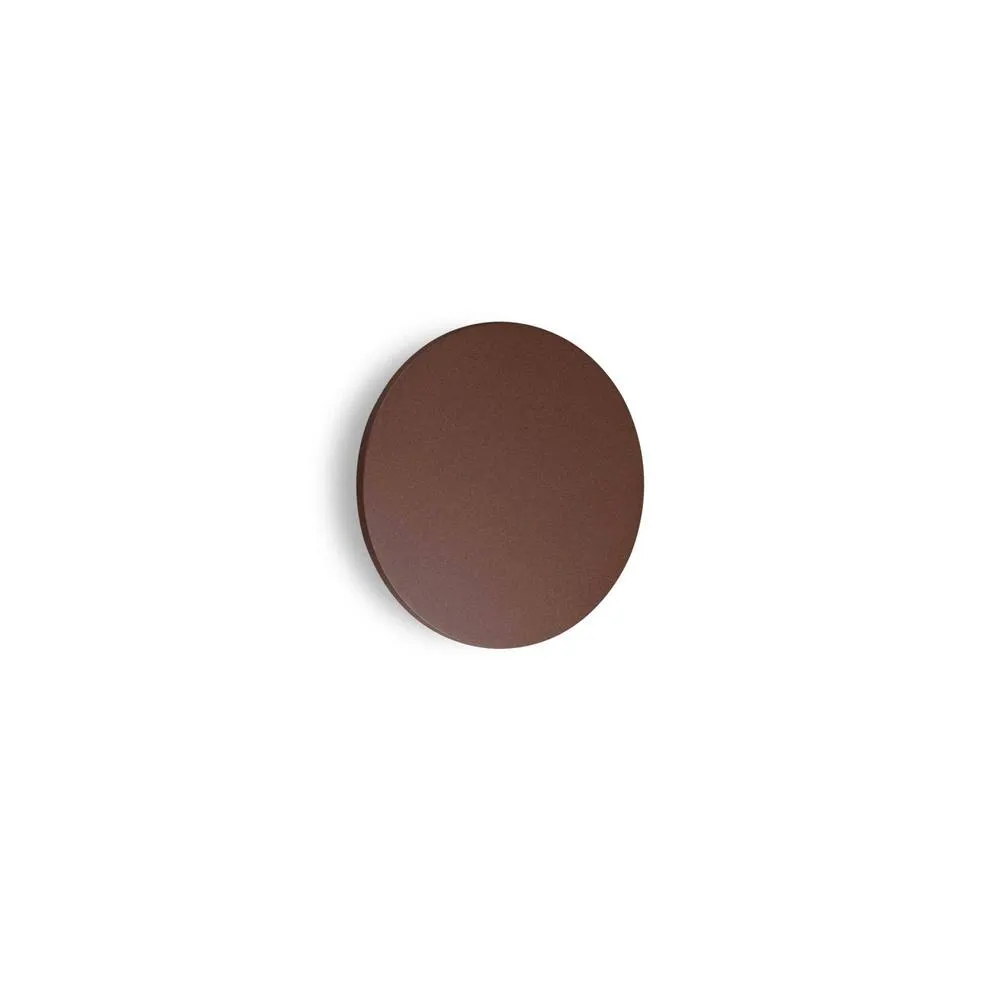 Netlighting Punto Outdoor Flush Wall Lamp Coffee Brown 1400Lm 3000K IP54