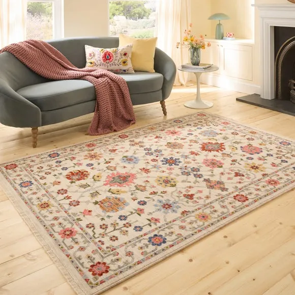 Think Rugs Suzani Rosette Rug 6