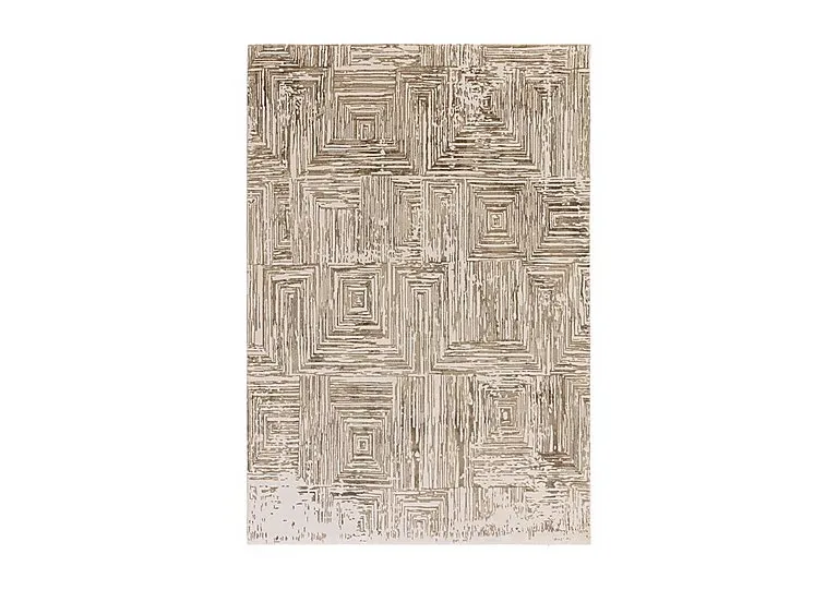 Kuza Portrait Rug - 120cm-x-170cm - Beige