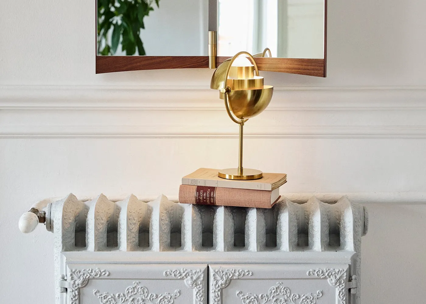 Gubi Multi-Lite Portable Table Lamp Brass/Black Semi Matt 3