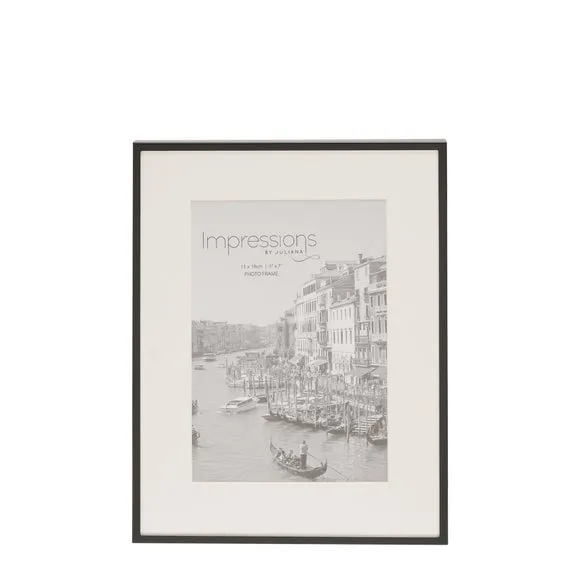 Impressions Black Photo Frame 3