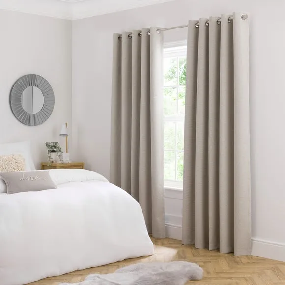 Crayton Blackout Eyelet Curtains 2