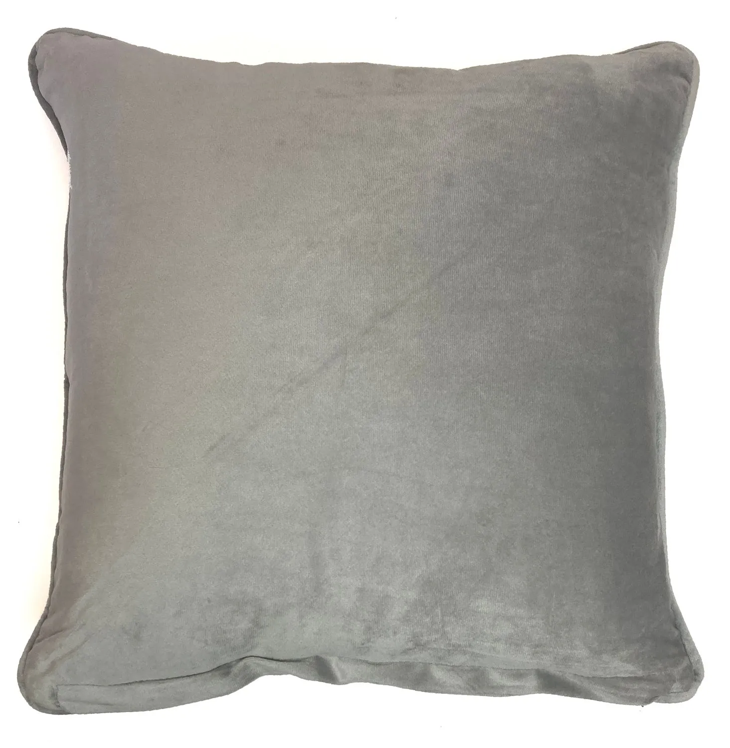 Rapport Home Piped Velvet Polyester Cushion Cover in Mustard 2