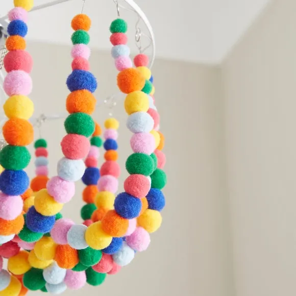 Julie Pom Pom Easy Fit Pendant Shade 4
