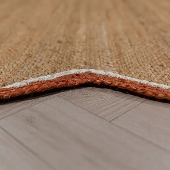 Kesia Scallop Textured Jute Rug 4
