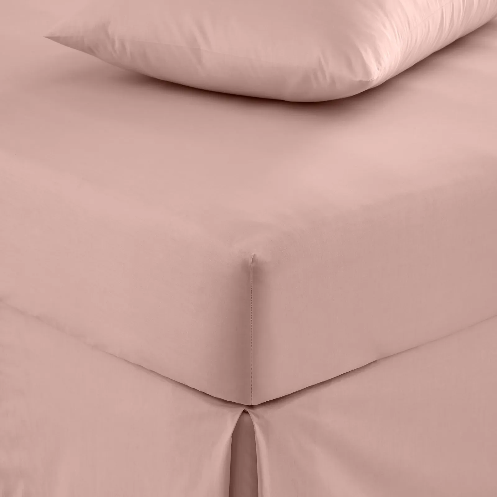Pure Cotton Fitted Sheet Blush
