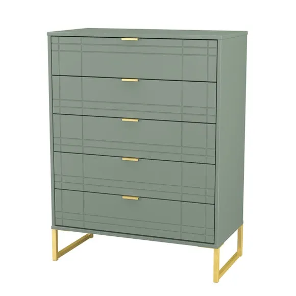 Darlton 5 Drawer Chest 4