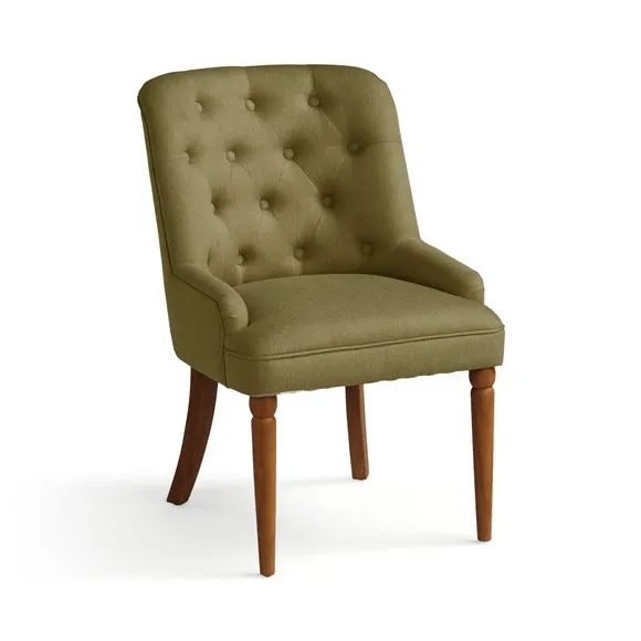 Beatrice Button Back Dining Chair, Fabric 5
