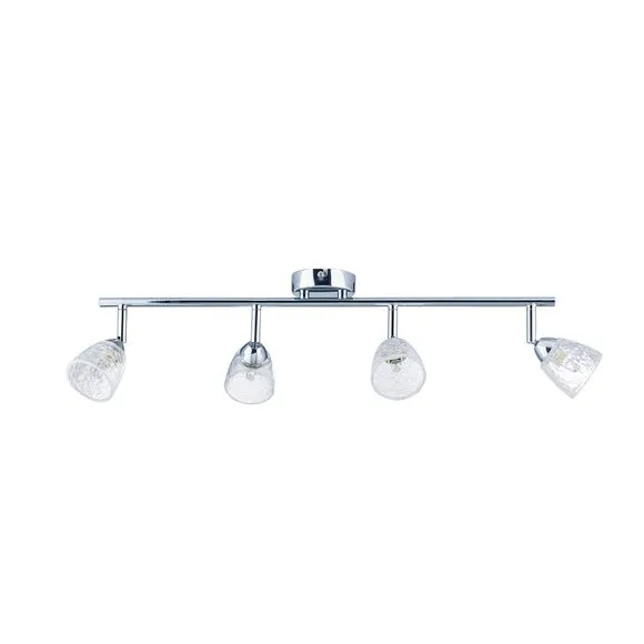 Balston 4 Light Glass Semi Flush Spotlight Bar 5