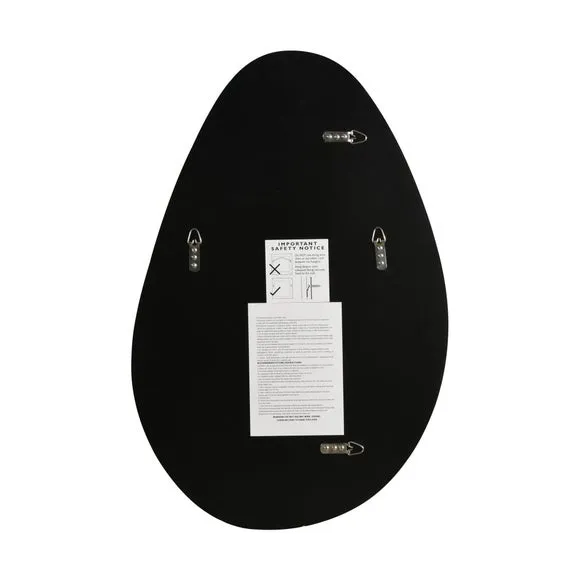 Lapillus Frameless Pebble Wall Mirror 3