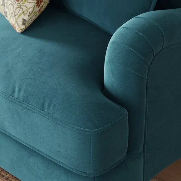Beatrice II Velvet 3 Seater Sofa Bed 4