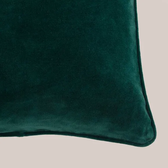Clara Cotton Velvet Square Cushion 4