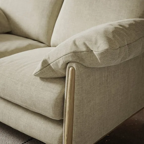 Hector Tonal Plush Chenille 2 Seater Sofa 2