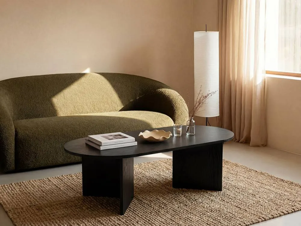 Vente-unique Coffee Table - Black - TOPANIA 3