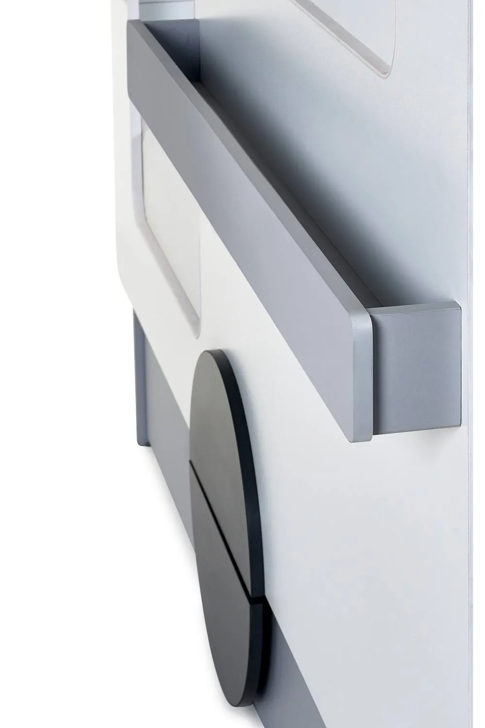 Julian Bowen Tourer Single White & Grey Caravan Bed 6