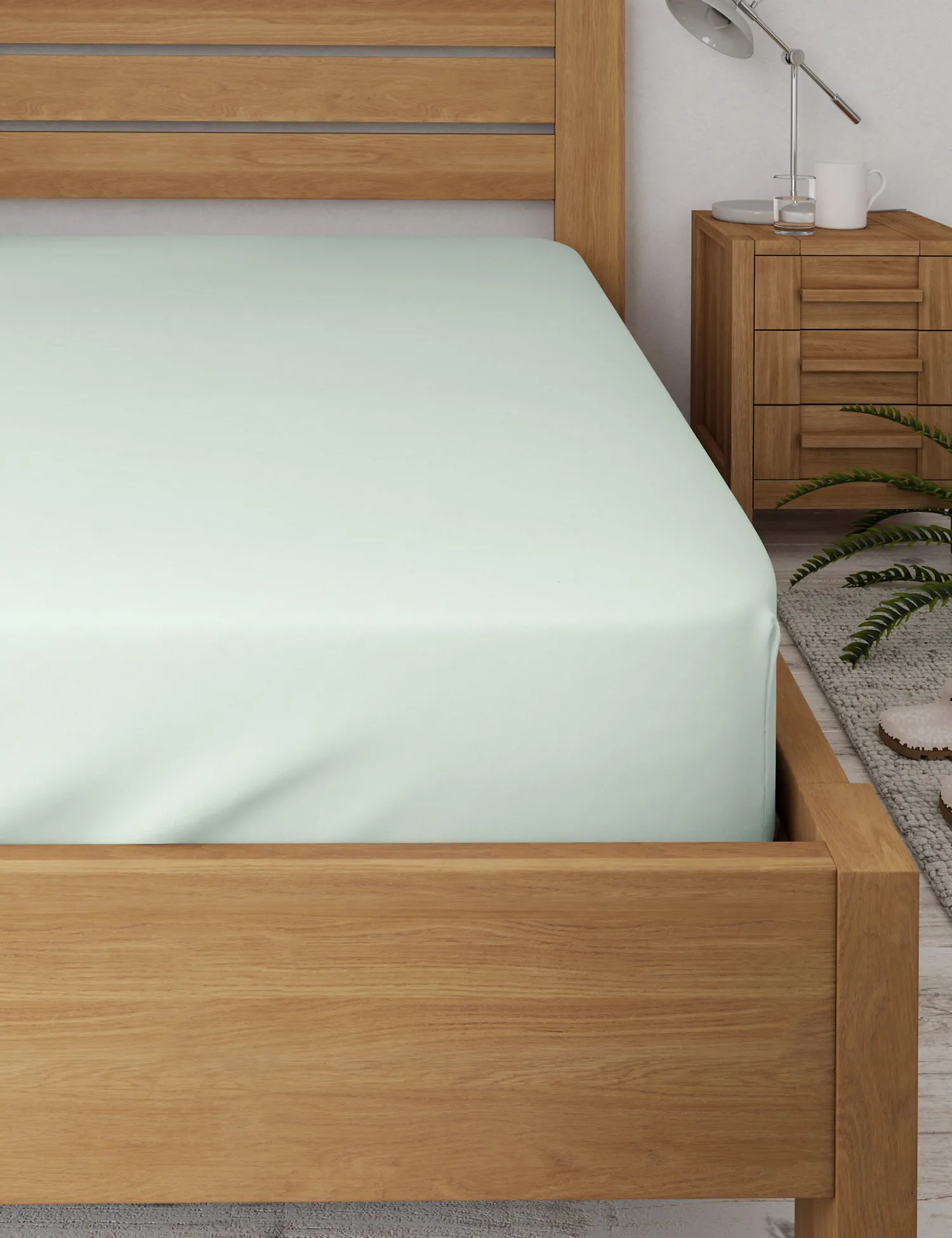 M&S Bamboo Deep Fitted Sheet